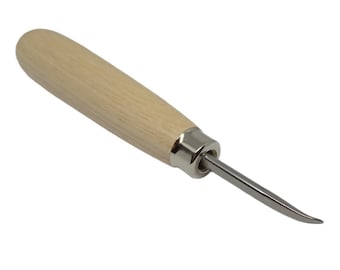 Curved Burnisher with handle