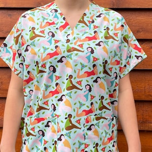 Nursing Scrub Top - NEW sizing
