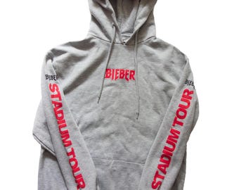 Justin Bieber Stadium Tour Hoodie, Official limited merchandise
