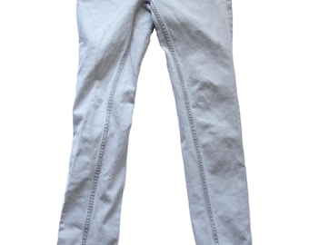 Smalle grijze denim jeans van Acne Studios