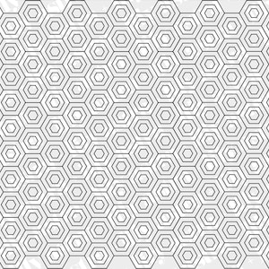 Concentrische zeshoeken SVG, Instant Download, Digitale Download, Patroon ClipArt, Patroon SVG