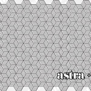 Striped cube pattern
