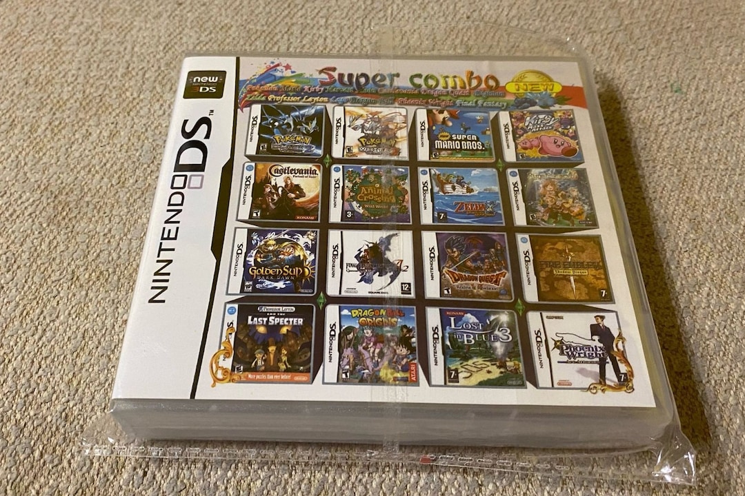 510 In 1 Videospiel Cartridge Nintendo 2DS 3DS DS Konsole Multicart Etsy.de