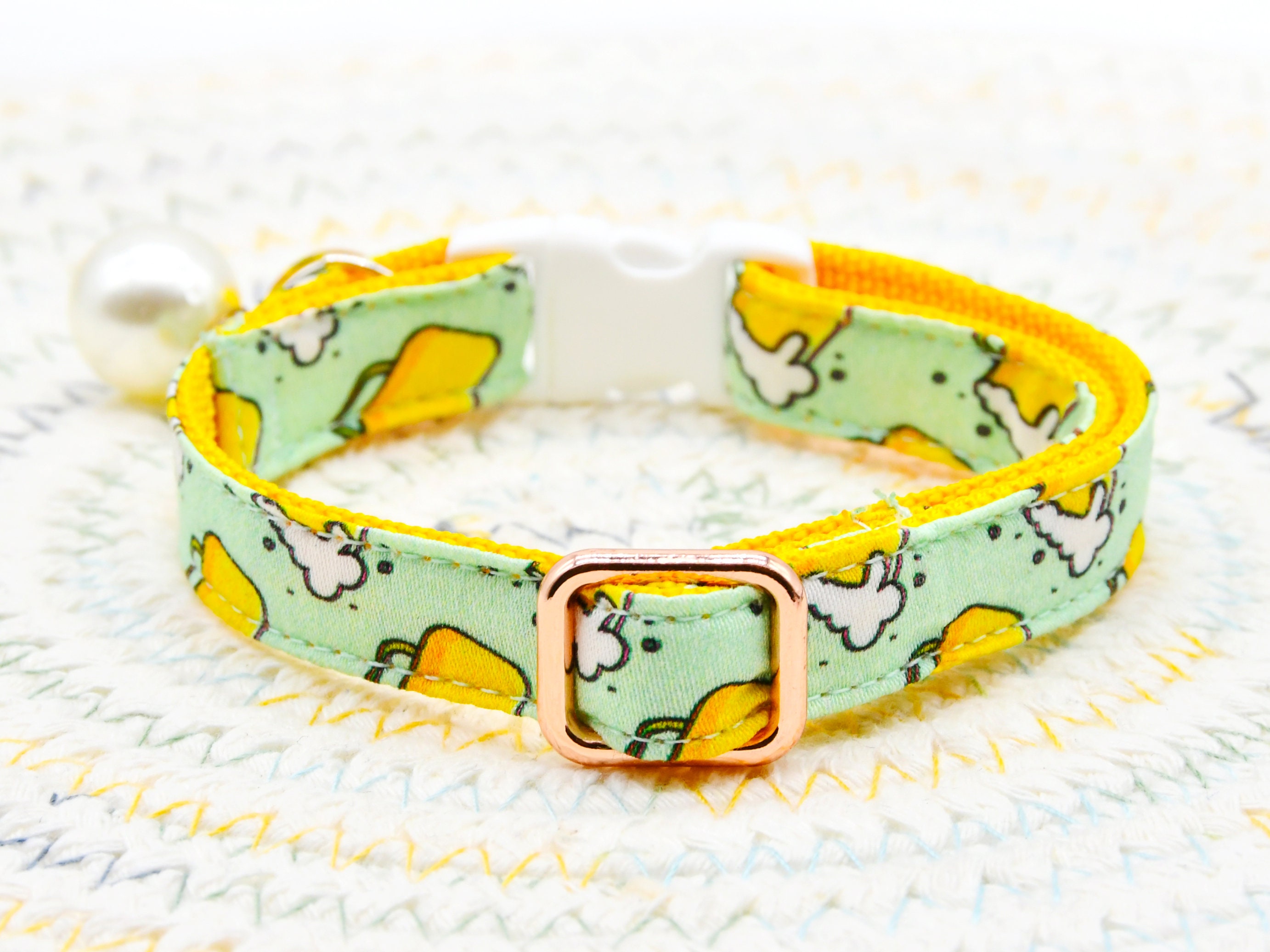 Pet Sun Sonnenblumen-Halskette Mit Glöckchen Für Katze & Hund – Verstellbar & Stylisch