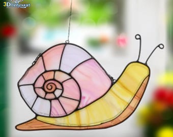 Descarga digital de patrón de caracol de vidrio de colores / Diseño de atrapasol festivo / Descarga de licencia de pasatiempo