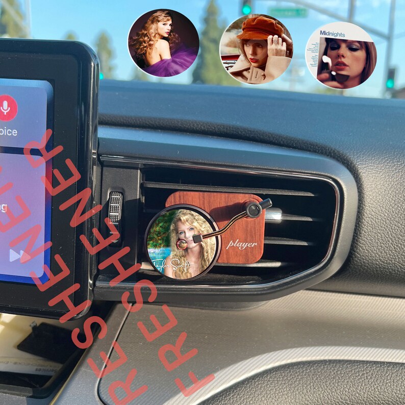 Custom 25 Taylor Swift Car Air Freshener so Cute Vent Clip Perfume