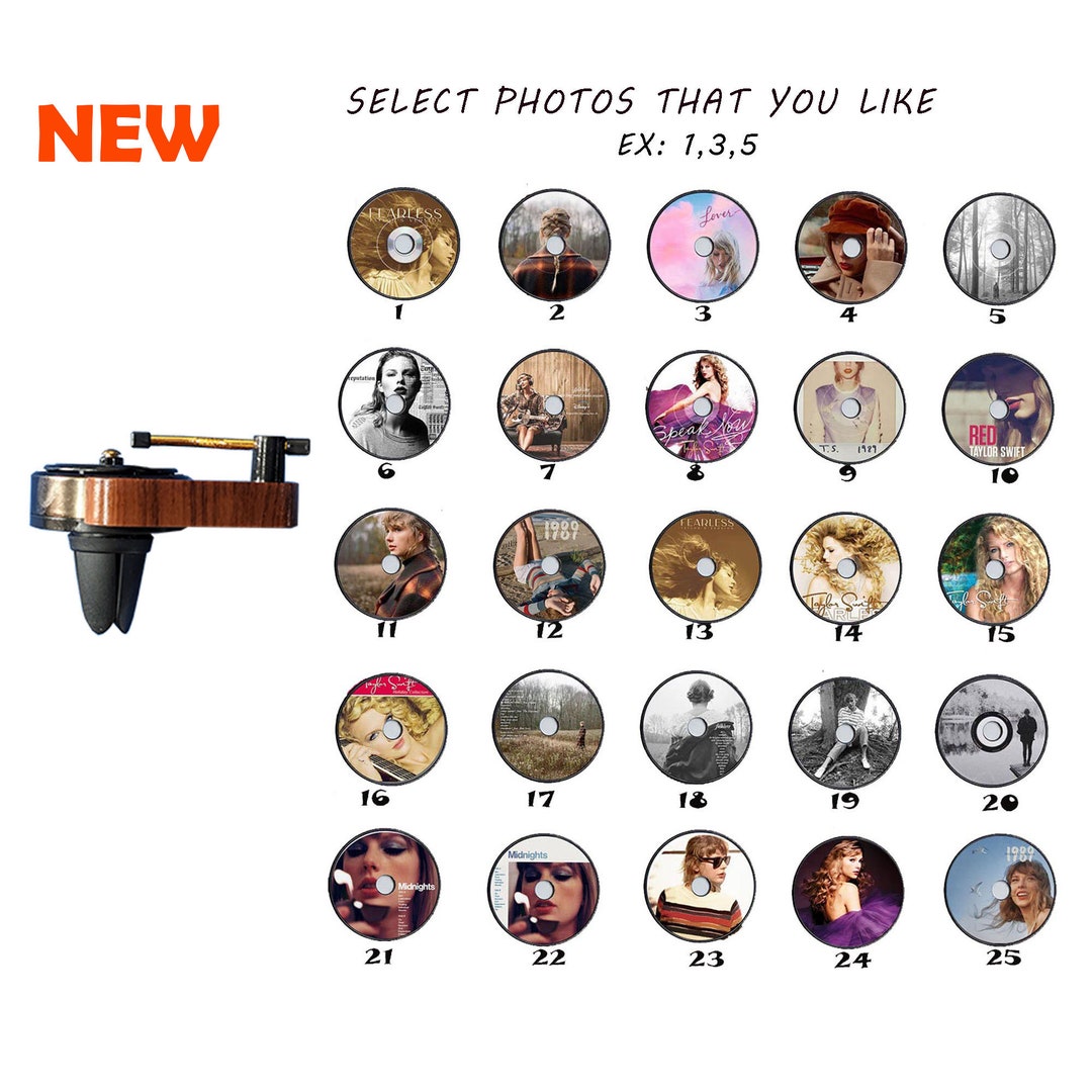 Custom 25 Taylor Swift Car Air Freshener so Cute Vent Clip Perfume