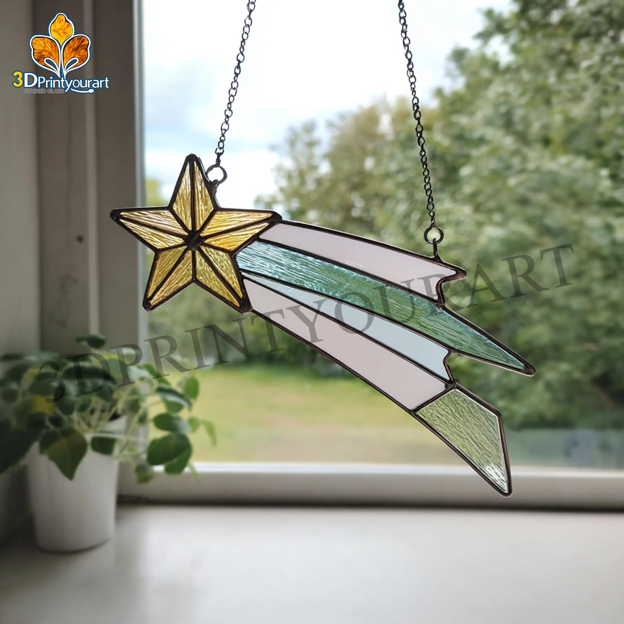 Shooting Star Glass - Etsy