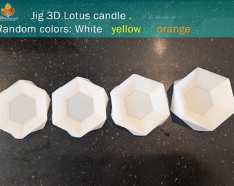 Jig 6 Peltas lotusljus 4 lager – Precision för varje vinkel Perfekt lödning för att skapa invecklade 3D Hex och saftiga arrangemang