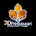 3DPrintyourart store logo