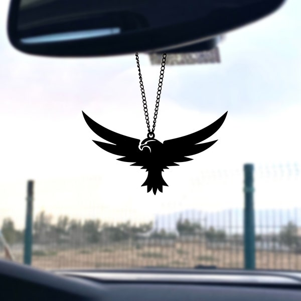 Flying Eagle Car Mirror Ornament