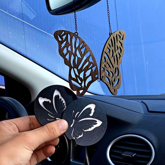 Buy Butterfly Car Decoration Set Car Interior Accessories Set