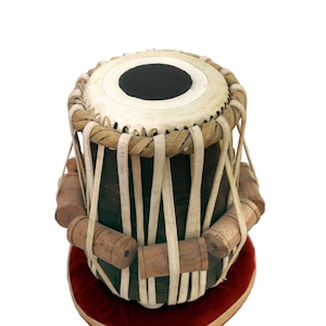 Professional Sheesham Wood Dayan Tabla Drum Folk Musical Percussion Instrument Handmade Pudi  Tabla Drum Set, Steel Bayan, Sheesham Dayan,