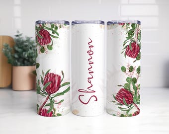 ビッグ5アフリカタンブラーラップ 20オンス | 素朴なレザー＆ウッド