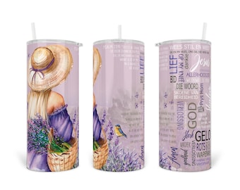 Afrikaans sudafricano Christen 15oz Tumbler Sublimation Design PNG, Afrikaans Tumbler, Sudafricano Afrikaans Christian, Vrou van God