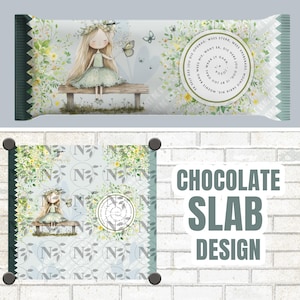 Moet nie bang wees nie  Sjokolade Slab omslag  - Slab wrapper for woman Josua 1:9