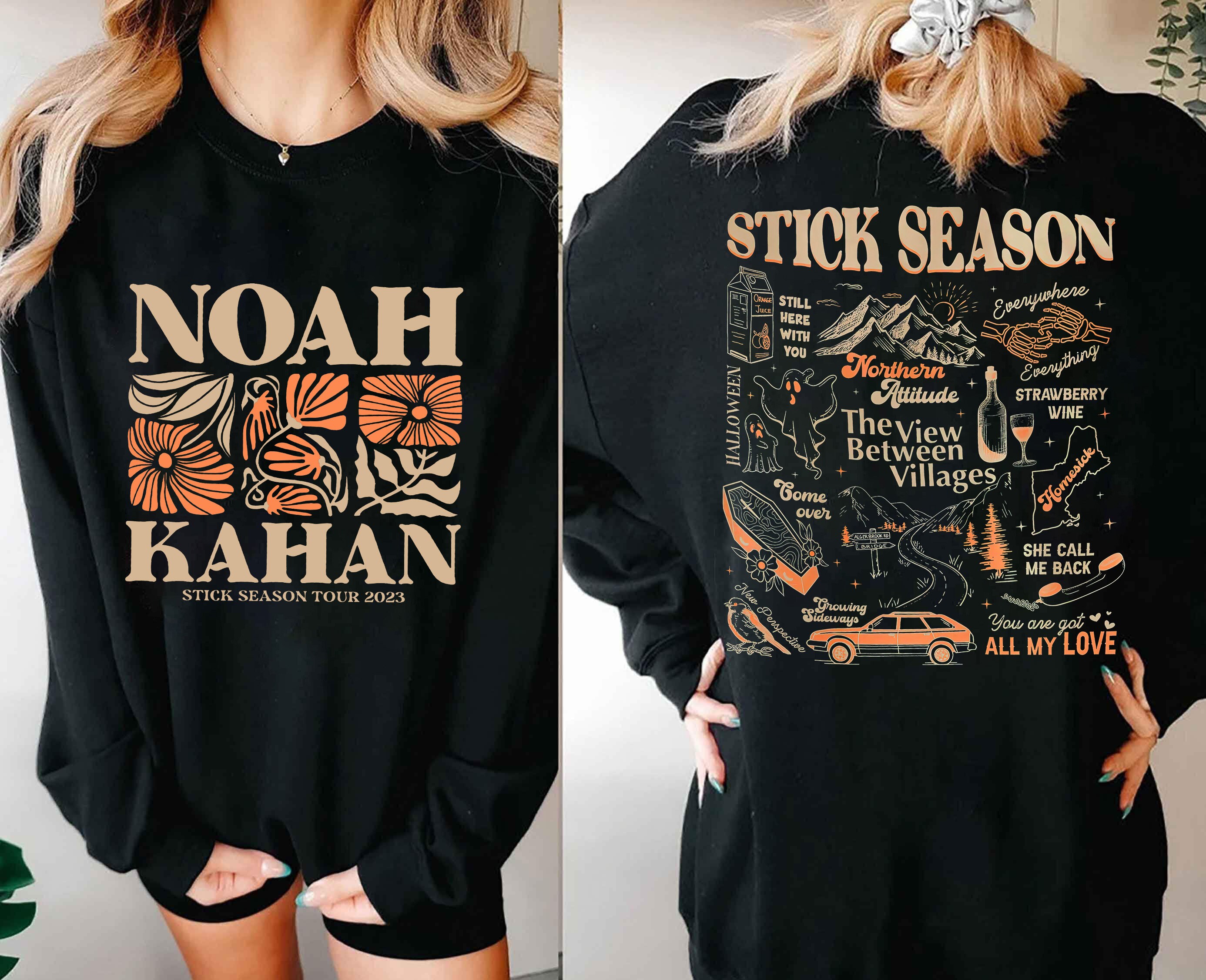 Vintage Stick Season 2024 Sweatshirt, Noah Kahan Shirt, Country Music Sweatshirt