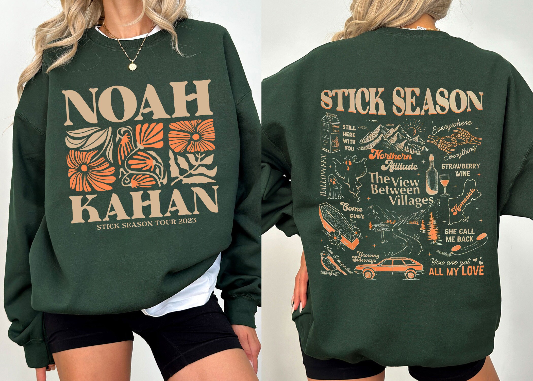 Vintage Stick Season 2024 Sweatshirt, Noah Kahan Shirt, Country Music Sweatshirt