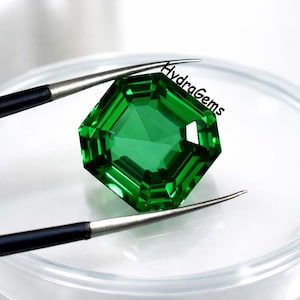 16カラット 天然ブラジル産エメラルド ラディアントカット 鑑定書付きルースジェムストーン AAA グリーン 5月の誕生石 コレクター向けジュエリーストーン サマーセール
