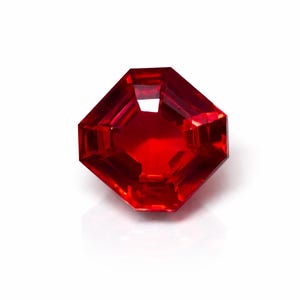 10,00 ct Natürlicher Mosambik-Rubin, Radiant-Schliff, tiefrot, zertifiziert, loser Rubin, Valentinstag- und Neujahrsgeschenk 2026, schneller Versand