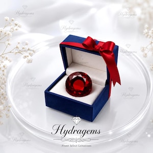 Natural 11 Ct Apx. Pigeon Blood Red Ruby Certified Loose Gemstone Untreated Burma Ruby Engagement Ring Stone July Birthstone Gift
