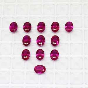 Premium Quality Ruby Gem Small Size 12 Pcs Lot Mogok Red Ruby Certified Loose Ruby Stone Natural Gemstone, Ruby Gemstone For Custom Jewelry