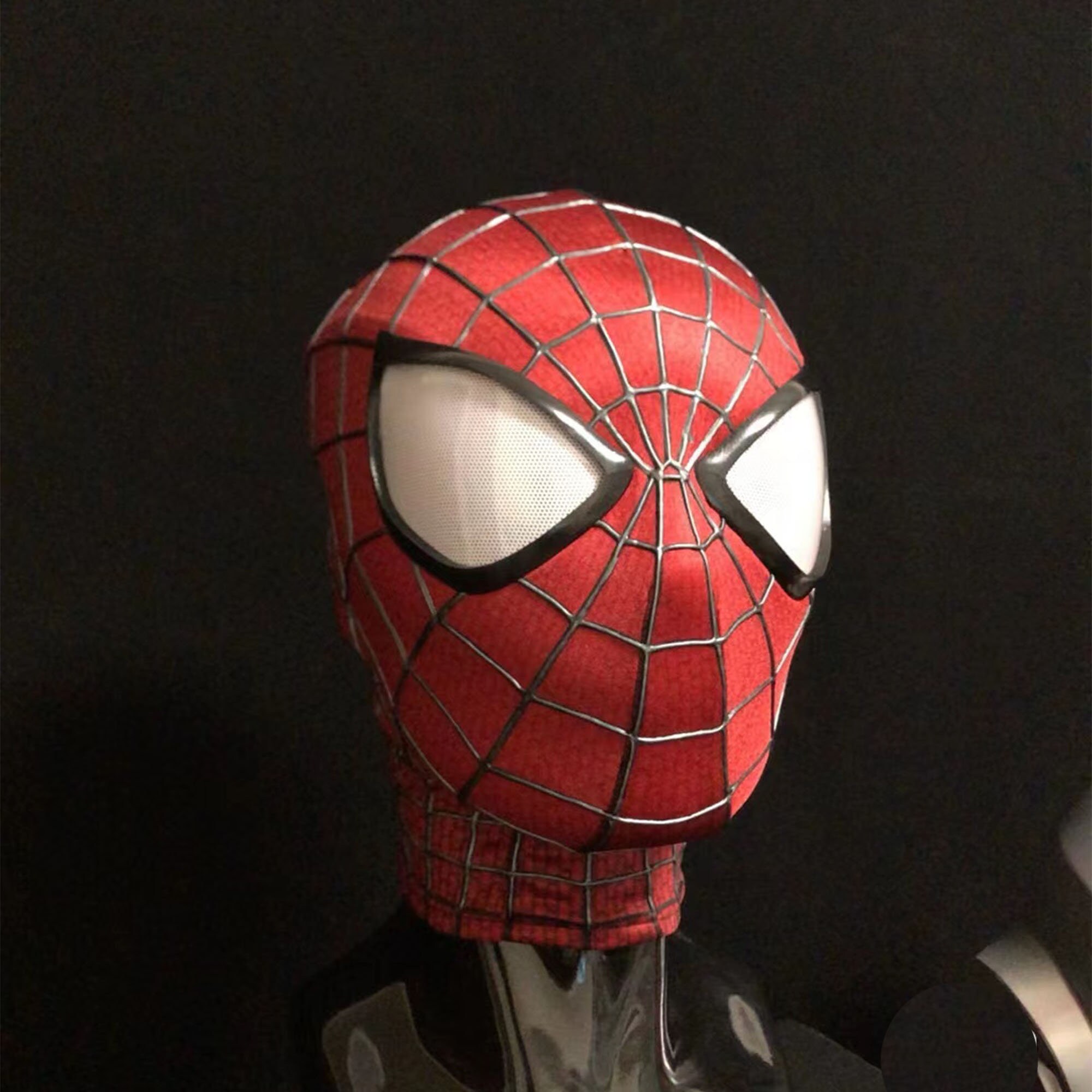 Spider Costume Mask Spiderman Mask Full Headcover Halloween Spider