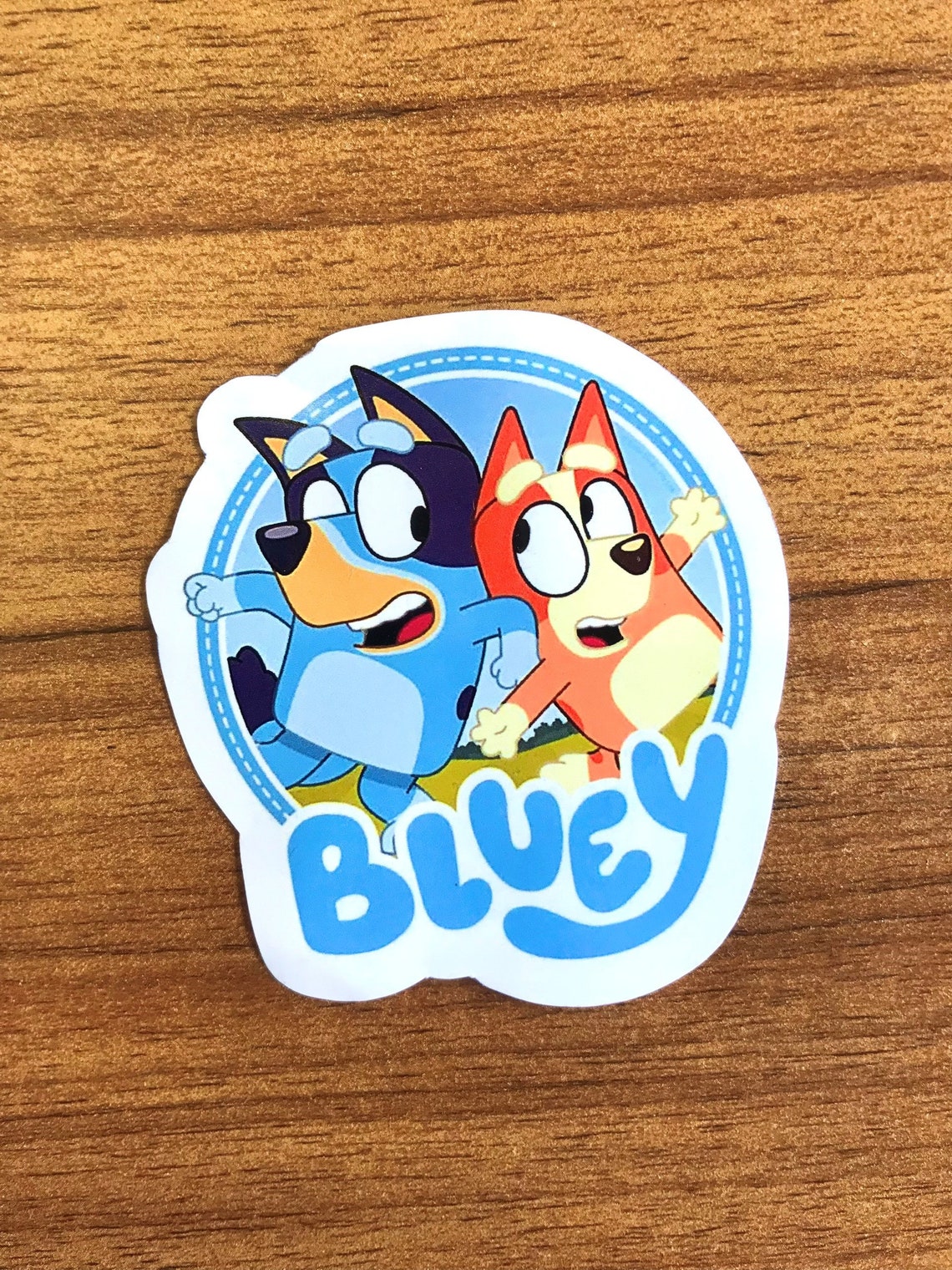 Adesivo bluey vinyl decal Bluey Funny adesivo blu per Etsy Italia