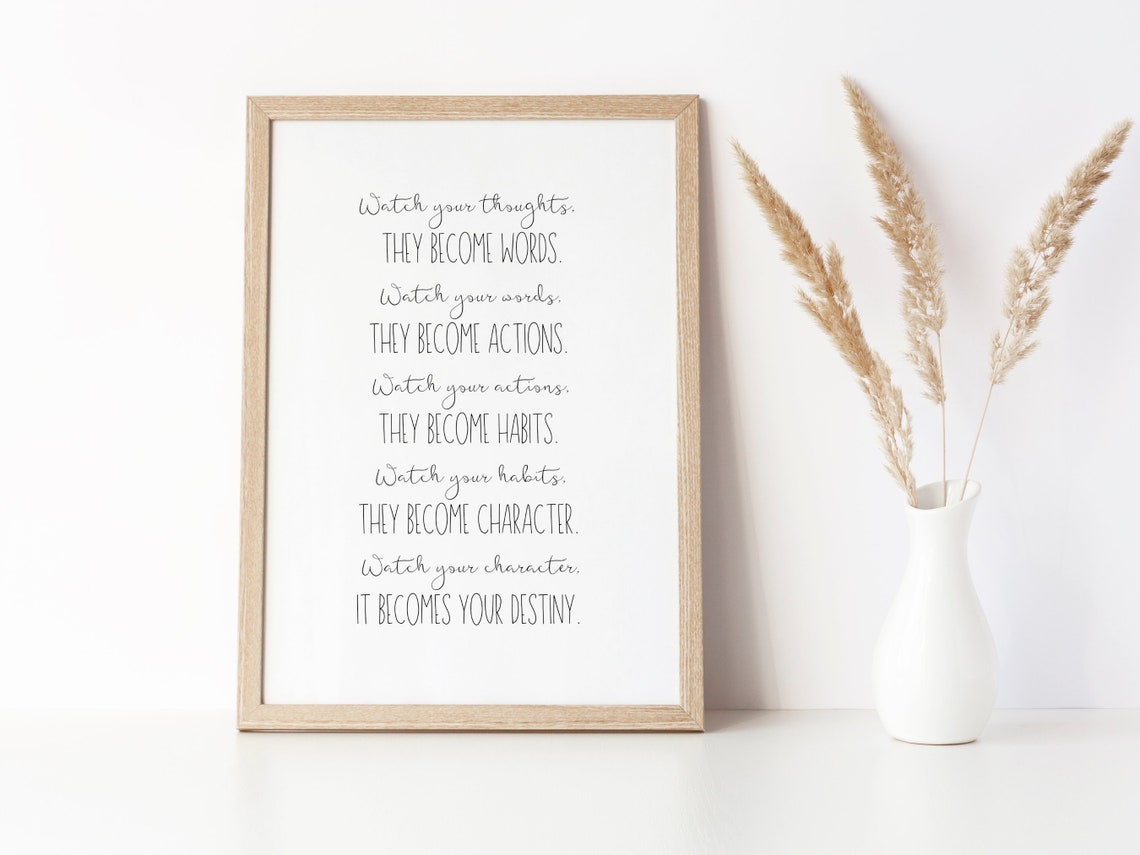 PRINTABLE Quote Wall Decor Inspirational Quote Wall Art Inspirational ...