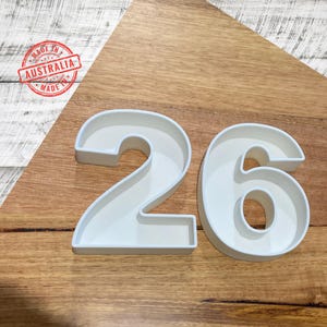 Letras rellenables para manualidades, números rellenables, letras para manualidades, números para hacer uno mismo, bandeja para cartas de comida, buzón reutilizable, bandeja para cartas de dulces