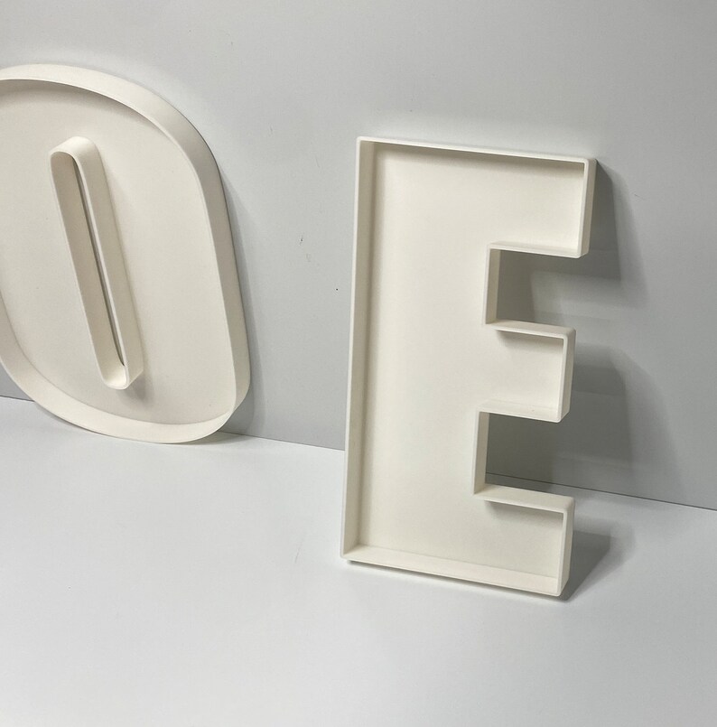 Fillable Letter Box One , Fillable Number One Trays , One Letter Tray ...