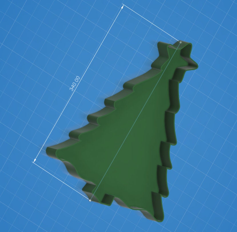 Christmas Tree Tray Fillable Letter Tree Fillable Letter Etsy Australia