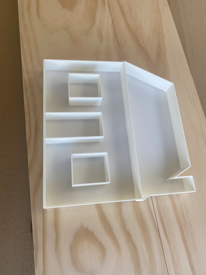 Reusable Letter Box Charcuterie House , Food Letter Tray, House Warming