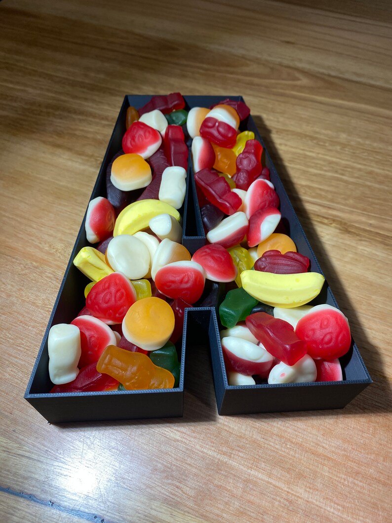 Plastic Open Letters Fillable Letter Box 3D Printed Letters Etsy