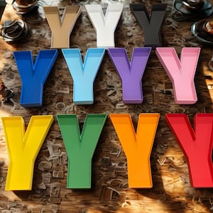 Bandejas con números para fiestas de cumpleaños, bandejas de comida reutilizables, letras del alfabeto de colores, baby shower, bandeja para fiestas de pastoreo, primer cumpleaños, recuerdo de fiesta