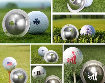 Golf Ball Marker Stamp Stencil, Golf Ball Marker Stamper Alignment Drawing Tool, Golf Ball Custom Marker Alignment Tool