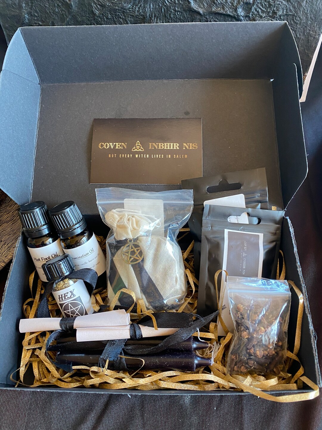 Complete Hexing Spell Box for Rituals and Ceremonies - Etsy Canada