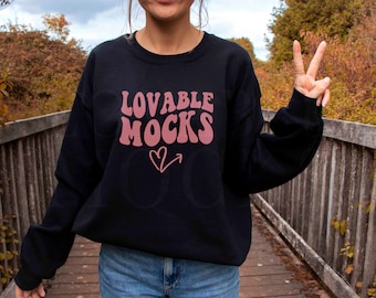 Black Gildan 18000 Mockup, Fall Autumn Sweatshirt Mockup, Black Sweatshirt Mockup, Oversized Mockup, Outdoor Model Mockup, Gildan Mock up