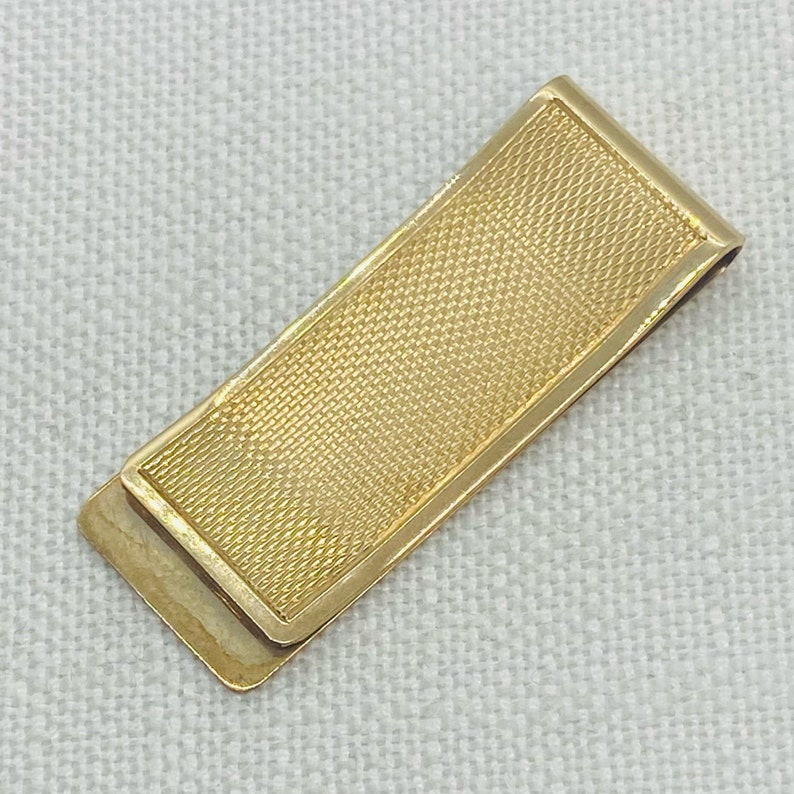 Solid Gold Money Clip Etsy