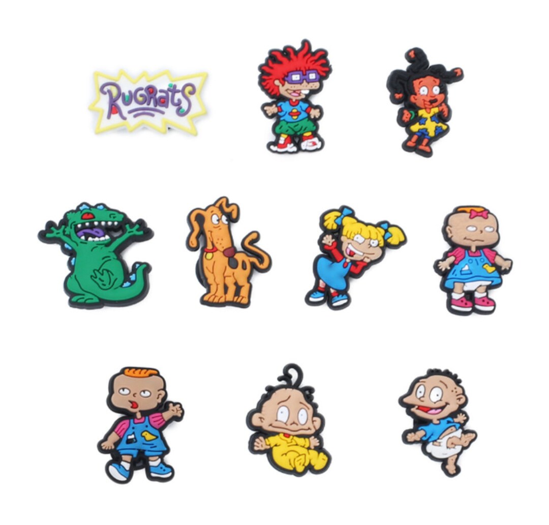 10 Rugrats Jibbitz Pack Set of Charming Shoe Charms Etsy