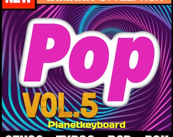 Yamaha Keyboard Pop Styles V5: Genos, Tyros, PSR-SX (digital nedladdning)