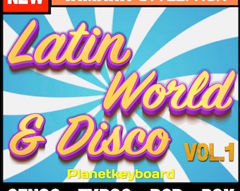 Yamaha Genos Tyros PSR-SX Styles: Latin World & Disco Vol. 01