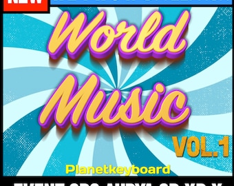 Ketron World Music Styles Vol. 01: 60 viktiga proffsstilar