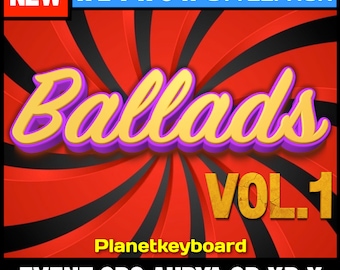 Ketron Ballads Vol.1: 60 Pro Styles/Song Styles (Digital Nedladdning)