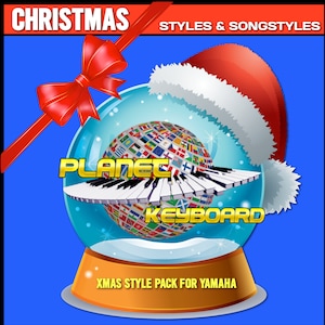Yamaha Genos Tyros PSR Xmas Styles & Song Styles Pack (Titelbezogene Styles) + Special Christmas Songs ! PSR-SX920 PSR-SX720 Psr-SX900