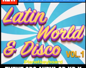 Ketron Latin & Disco Styles Vol. 01 för EVENT SD9 AUDYA (Digital nedladdning)