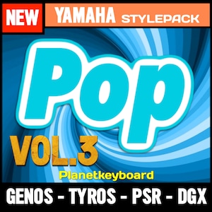Styles for Yamaha Genos Tyros PSR-SX - Pop V.3 - Essential Pop Styles from &quot;The Greatest Styles&quot; Collection for Yamaha Arranger Keyboards