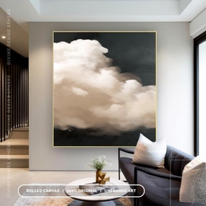 Elephant Nursery Wall Art 3Pcs Framed Nordic Moon Star Cloud Canvas Wall Art Pink Girls Bedroom Poster Modern Moon Star Cloud Nursery Cartoon Wall Art Canvas Kids Babyroom Wall Decor Frame Ready-301428