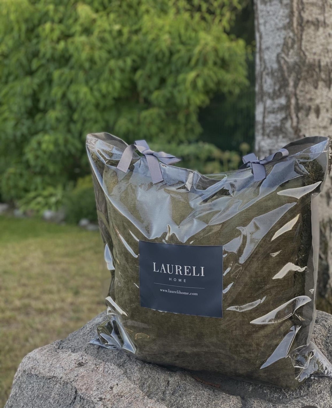 Moss Green Velvet Throw Pillow for Couch or Bed Big Soft - Etsy