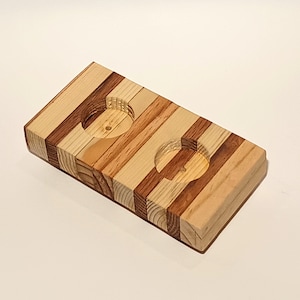 Wooden Tea Light Candleholder - Handmade Tealight Candle Holder From Pallet Wood